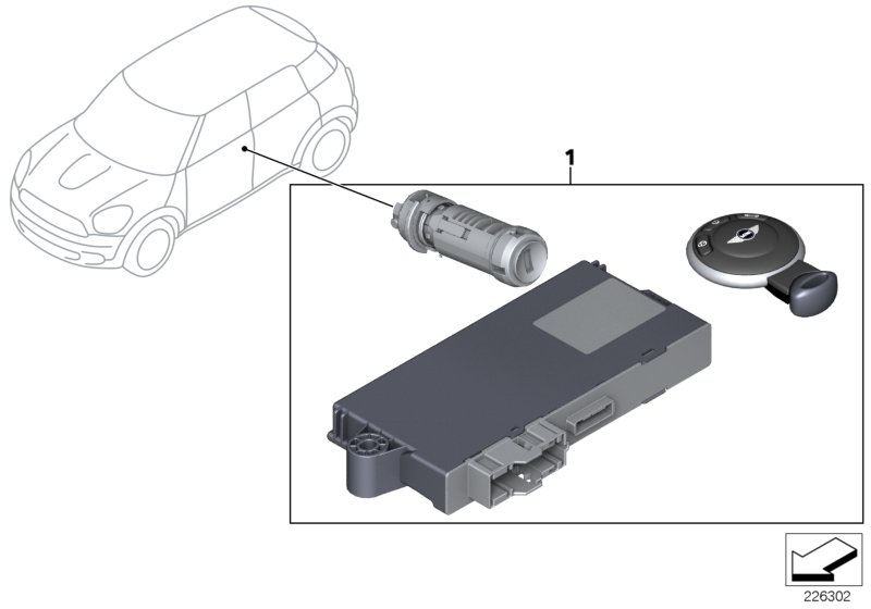 One-key locking