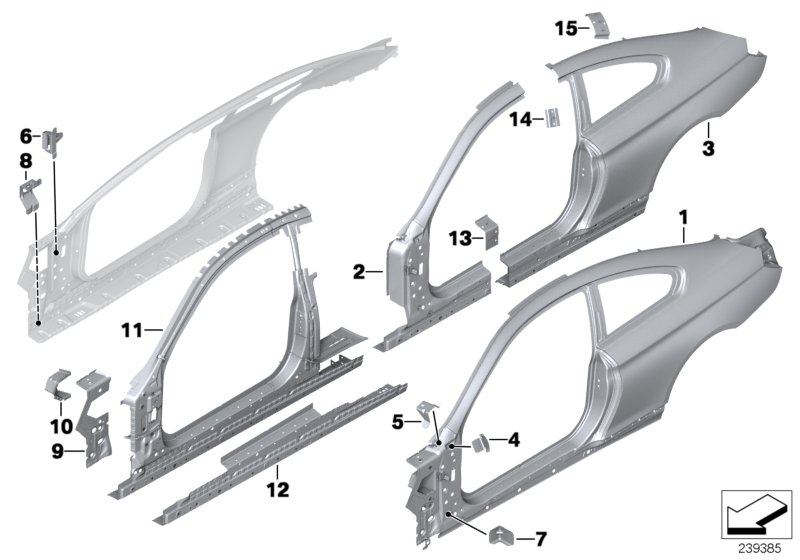 Side frame