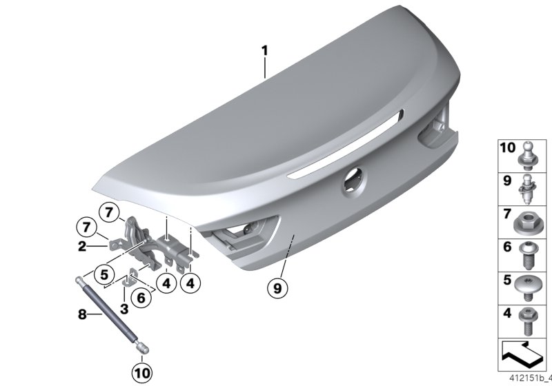 Trunk lid