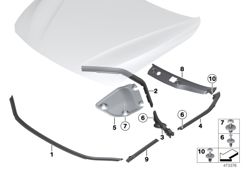 Bonnet seals