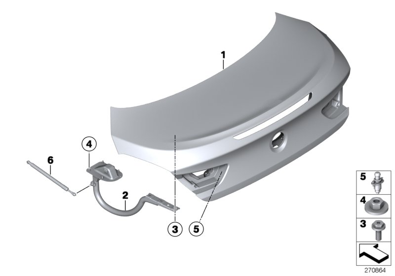 Trunk lid