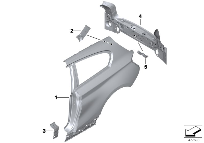 Side panel/tail trim