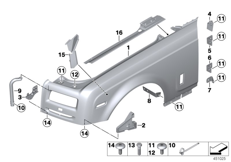 Side panel, front