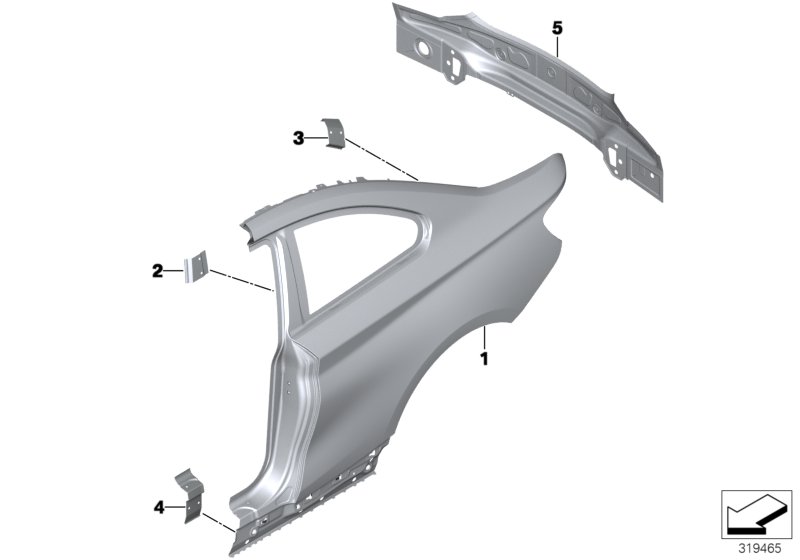 Side panel/tail trim