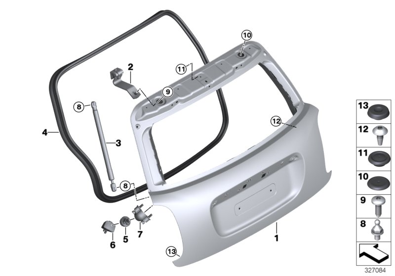 Trunk lid