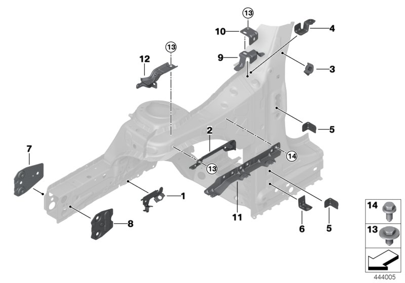 Front body bracket