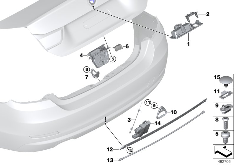Tailgate locking system