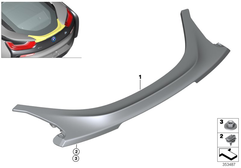 Rear spoiler