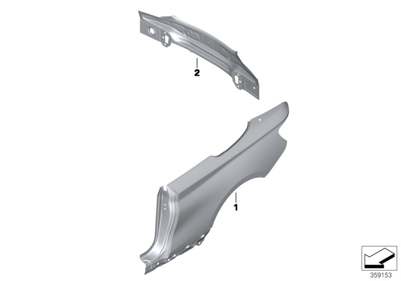 Side panel/tail trim