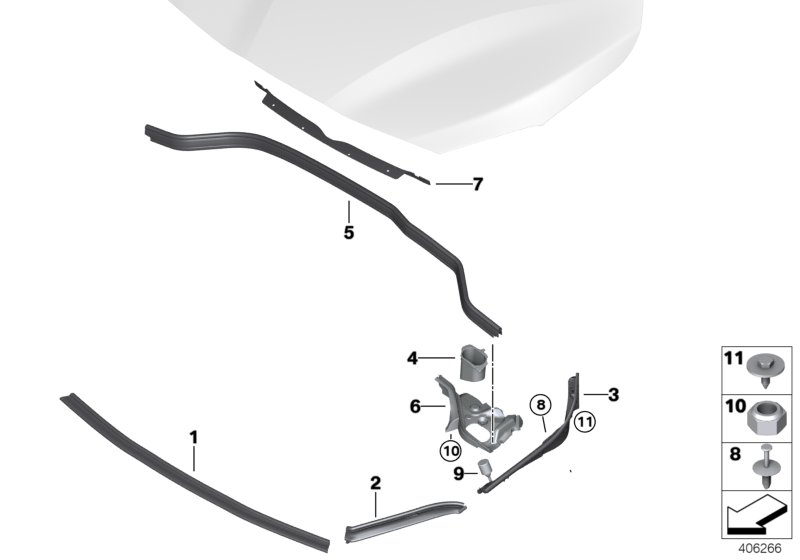 Bonnet seals