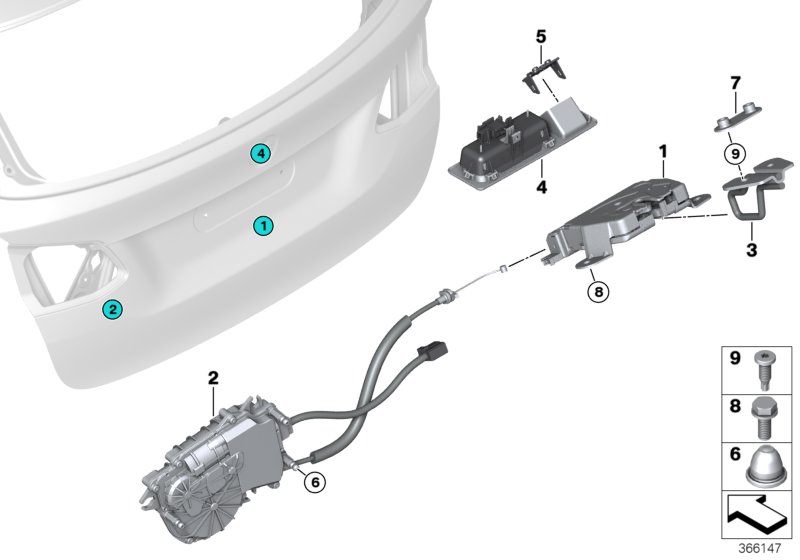 Tailgate locking system