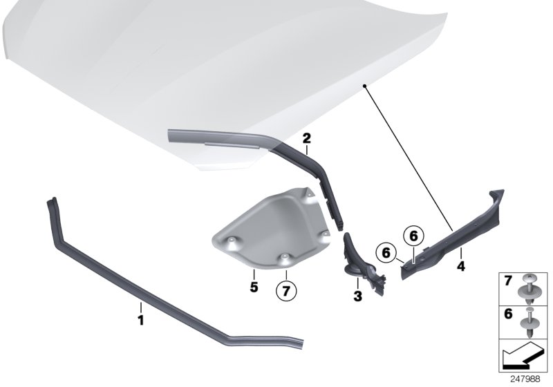 Bonnet seals