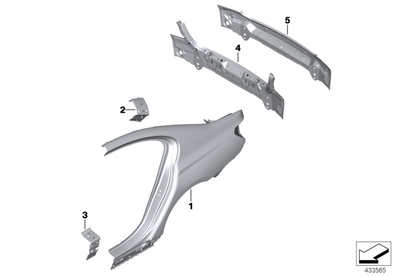 Side panel/tail trim