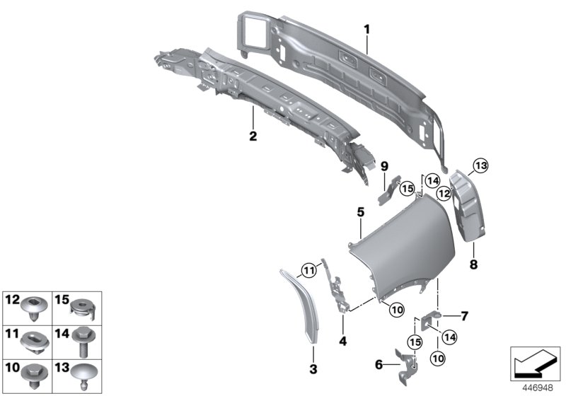 Side panel/tail trim