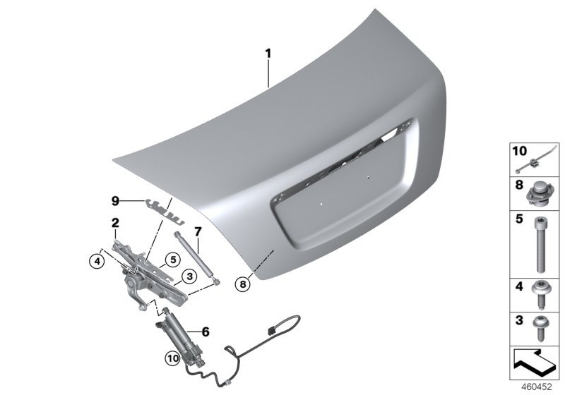 Trunk lid