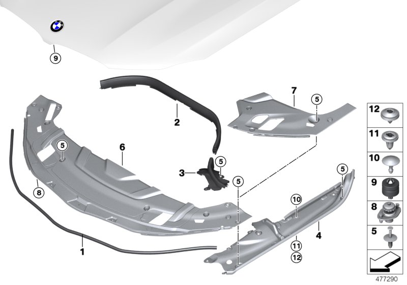 Bonnet seals