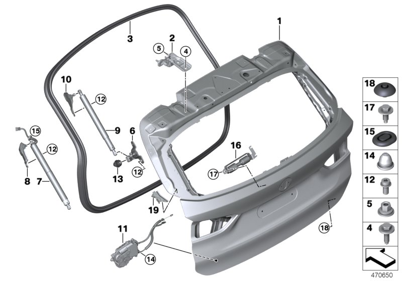 Trunk lid