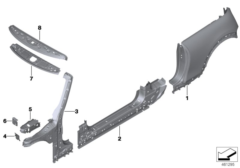Side frame