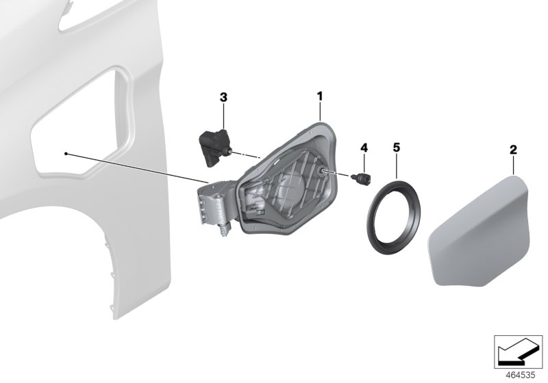Charging flap
