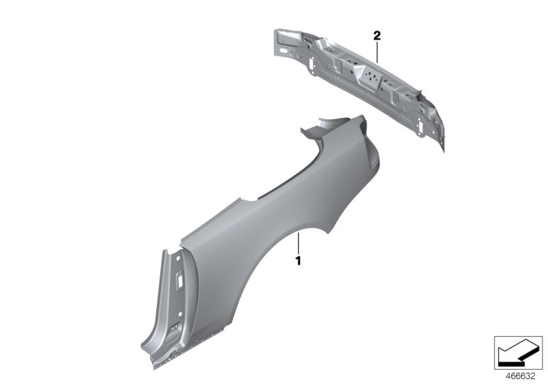 Side panel/tail trim