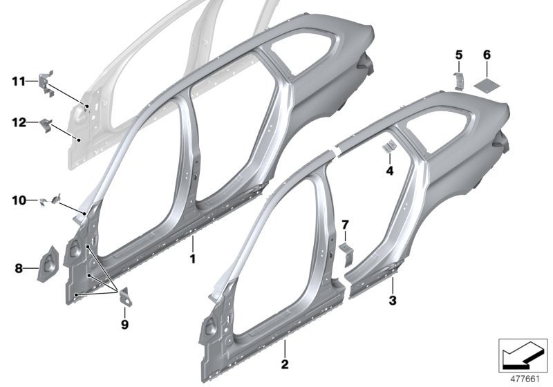 Side frame