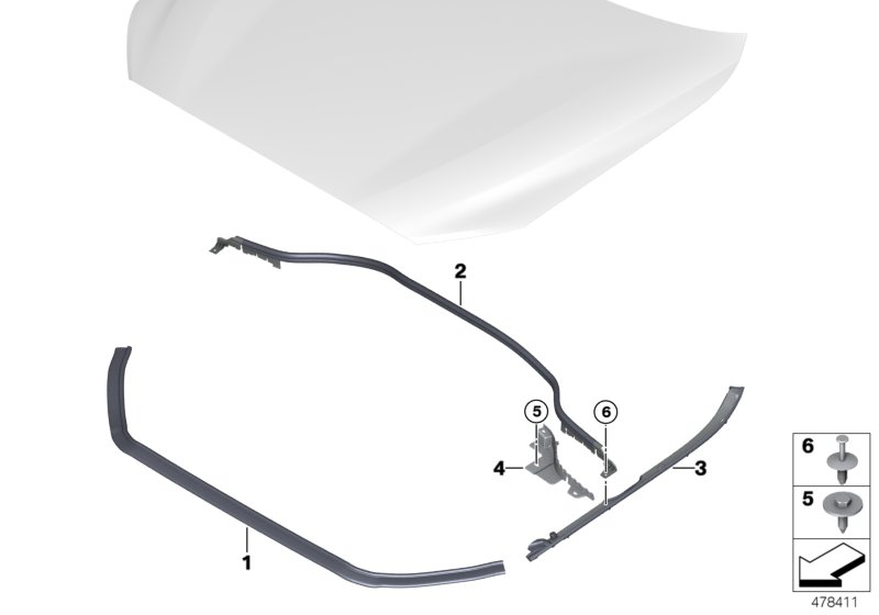 Bonnet seals