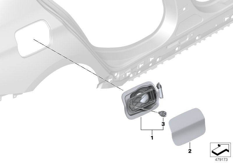Fill-in flap