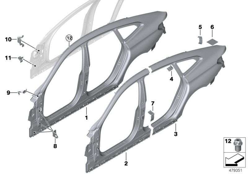 Side frame