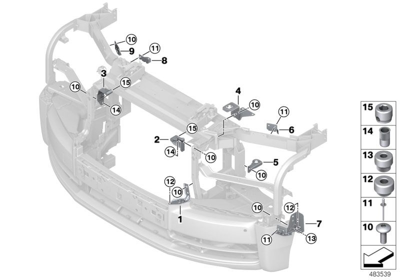 Front body bracket