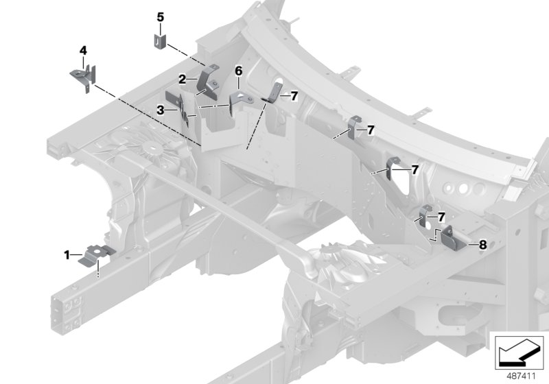 Front body bracket