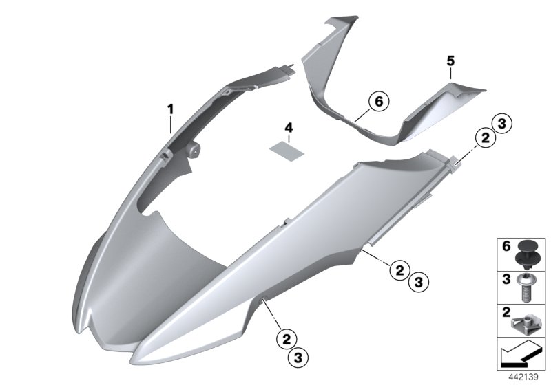 Front-wheel cover, primed
