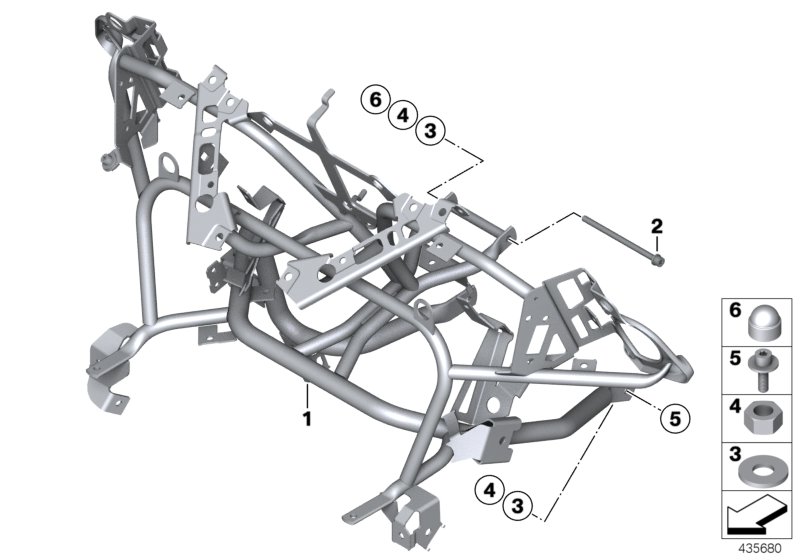 Fairing bracket