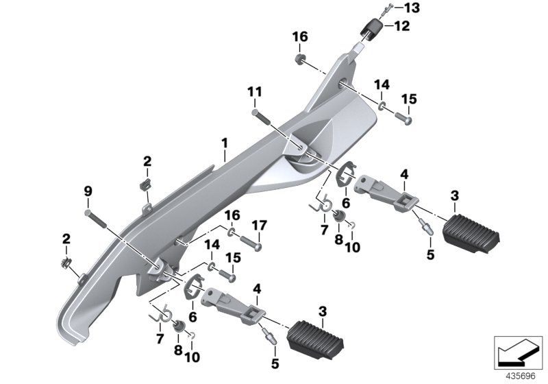 Footpeg system