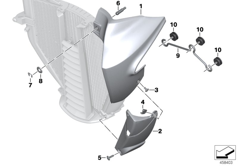 Radiator trim