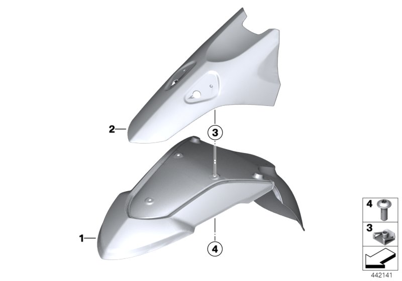 Front-wheel cover