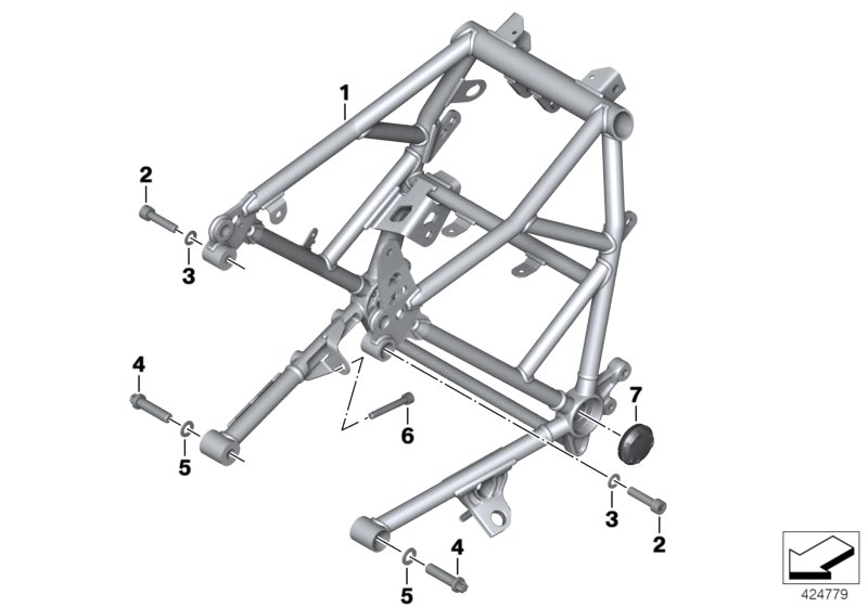 Centre frame