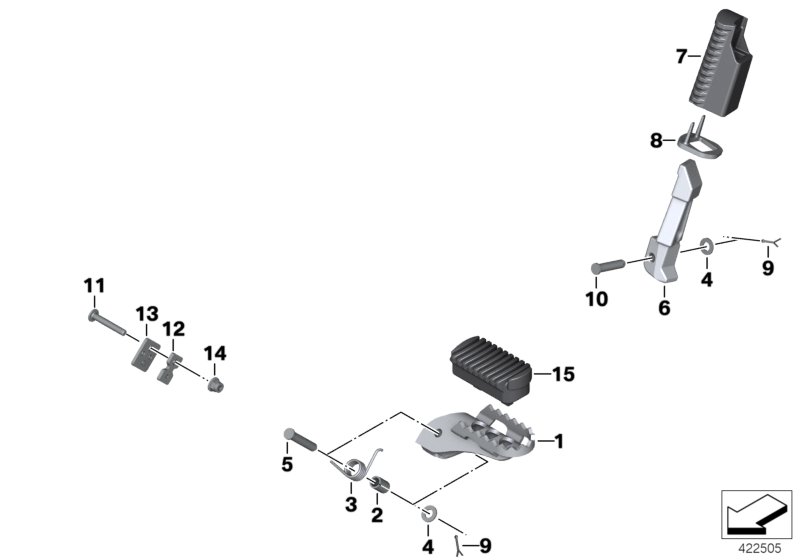 Footpeg system