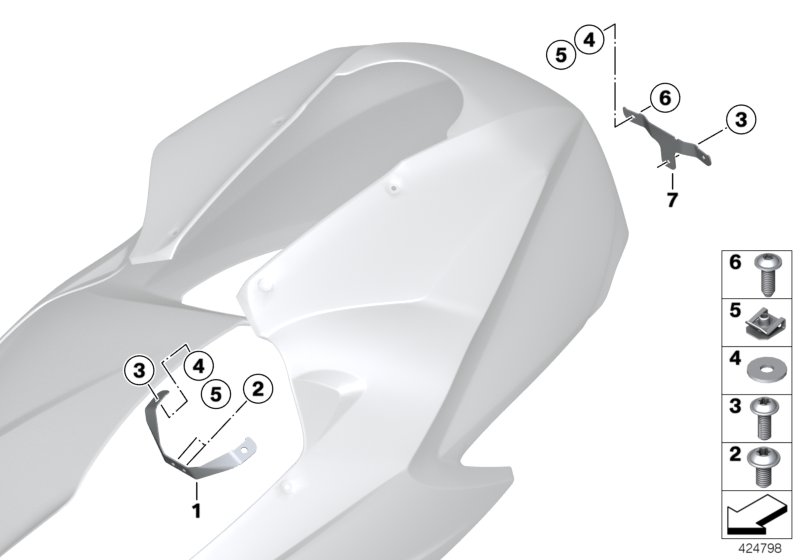 Trim panel bracket
