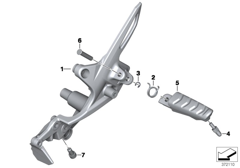 Footpeg system