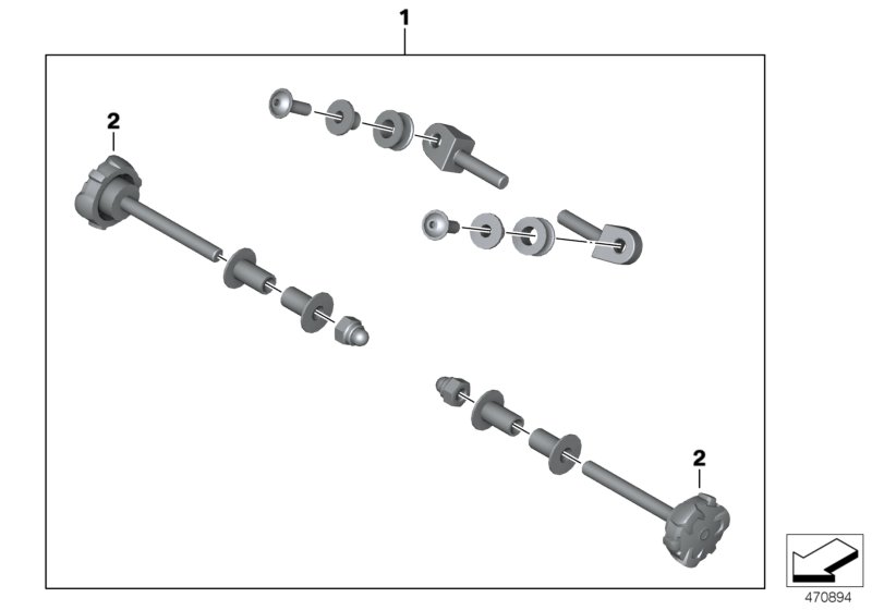 Windshield mounting