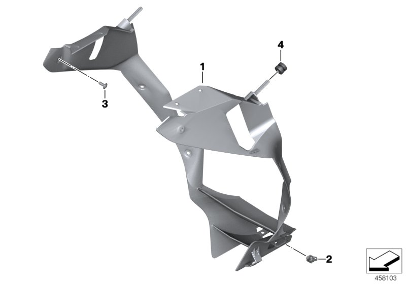 Air duct, cooler