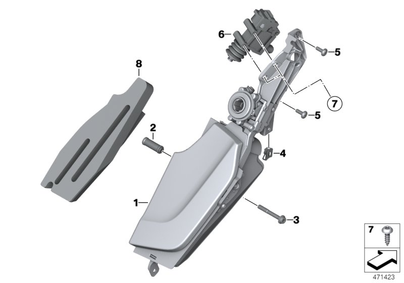 Storage compartment, audio system