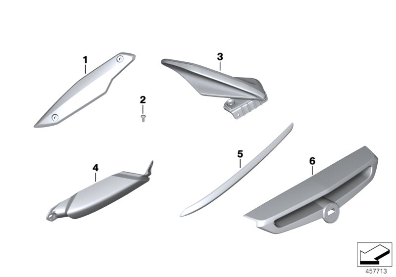 Parts, chrome