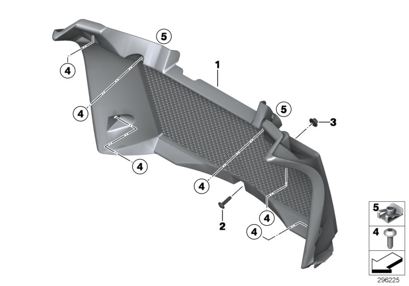 Radiator trim
