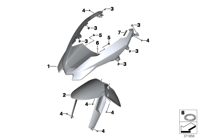 Front-wheel cover
