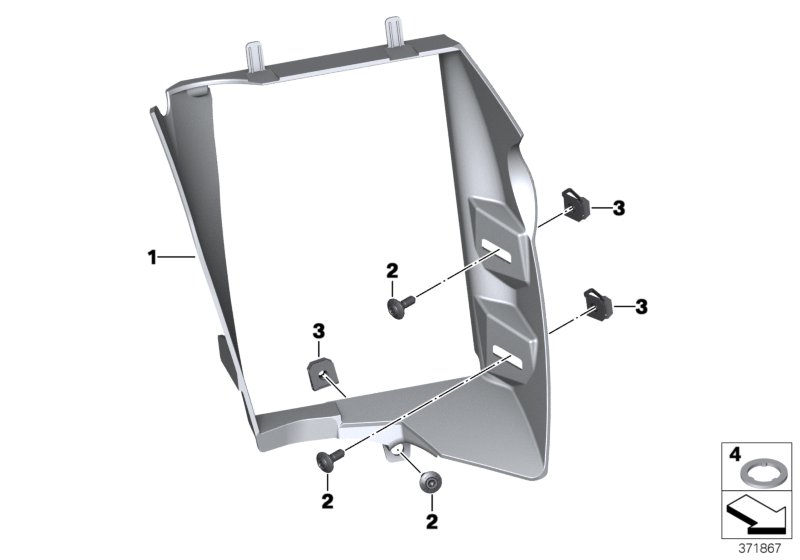 Air duct, cooler