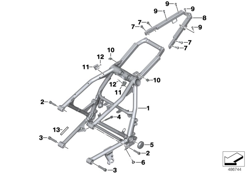 Main frame