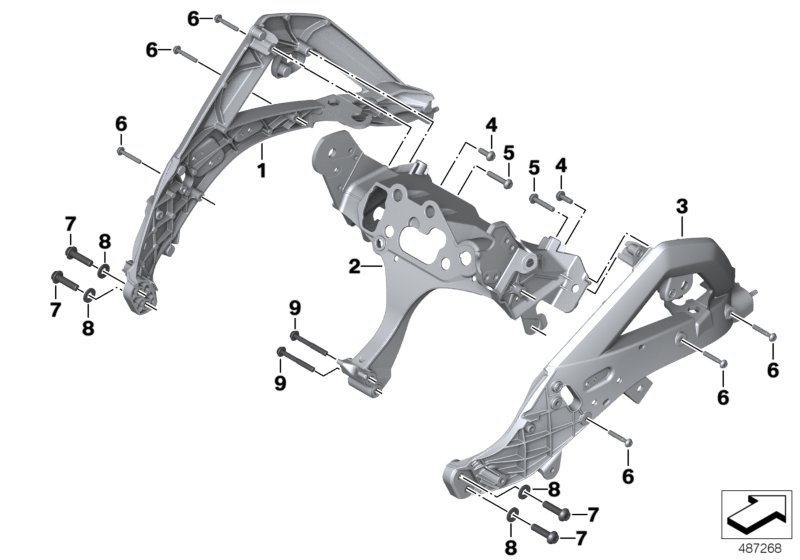 Front panel carrier