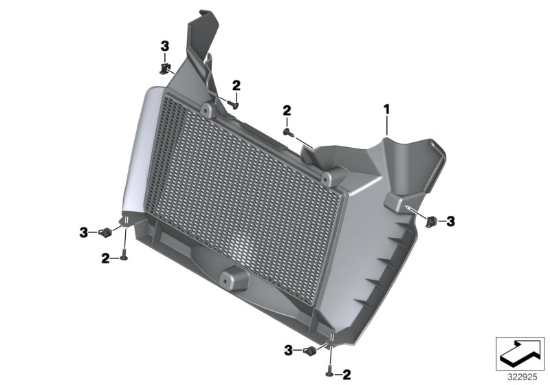 Radiator trim