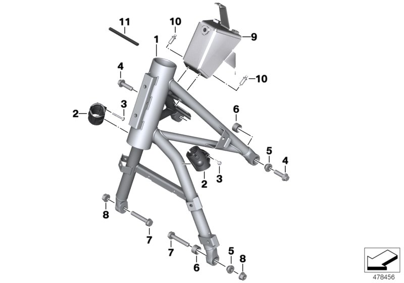 Front frame